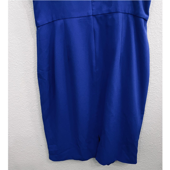 ANTHROPOLOGIE DRESS THE POPULATION BLUE SHEATH DRESS SIZE LARGE - Picture 8 of 11